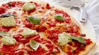 Margherita Pizza with Pesto Ricotta Margherita Pizza with Pesto Ricotta