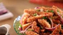 Fried Chicken Larb Fried Chicken Larb