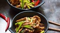 Shredded pork in hot garlic sauce Shredded pork in hot garlic sauce
