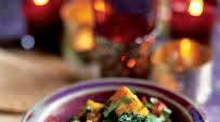 Palak paneer, spiced spinach with Indian cottage cheese Palak paneer, spiced spinach with Indian cottage cheese