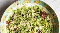 Warm Brussels Sprout + Bacon Caesar Salad Warm Brussels Sprout + Bacon Caesar Salad