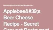 Applebee's Beer Cheese Applebee's Beer Cheese