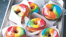 Fairy Delicious! How To Make Rainbow Glazed Doughnuts Fairy Delicious! How To Make Rainbow Glazed Doughnuts