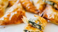 Spanakopita Triangles Spanakopita Triangles