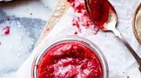 Maple-Sweetened Strawberry Rhubarb Chia Jam Maple-Sweetened Strawberry Rhubarb Chia Jam