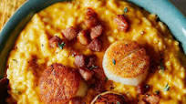Pumpkin Risotto with Seared Scallops Pumpkin Risotto with Seared Scallops