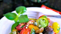 Greek Heirloom Tomato Salad Greek Heirloom Tomato Salad