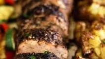Roasted Pork Tenderloin with Zesty Italian Dressing Roasted Pork Tenderloin with Zesty Italian Dressing