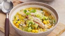 Chinese chicken and sweetcorn soup Chinese chicken and sweetcorn soup
