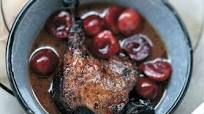 French Tonight: Braised Duck With Cherries French Tonight: Braised Duck With Cherries
