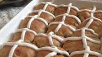 Easter Buttermilk Hot Cross Buns Easter Buttermilk Hot Cross Buns