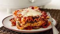 Skinny Slow-Cooker Spinach Lasagna Skinny Slow-Cooker Spinach Lasagna