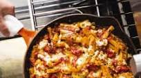 Cast Iron Baked Ziti with Charred Tomatoes Cast Iron Baked Ziti with Charred Tomatoes
