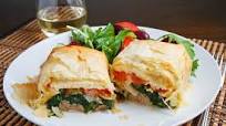 Lamb Exohiko (Lamb, Spinach and Cheese Stuffed Phyllo Parcels) Lamb Exohiko (Lamb, Spinach and Cheese Stuffed Phyllo Parcels)