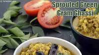Sprouted Green Gram Ghassi, Mangalorean Curry Sprouted Green Gram Ghassi, Mangalorean Curry