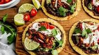 Jackfruit Adobado Tostadas Jackfruit Adobado Tostadas