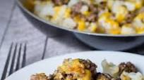 Cauliflower and Ground Beef Hash - Low Carb Recipe Cauliflower and Ground Beef Hash - Low Carb Recipe