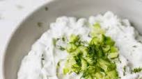 Cucumber Yogurt Salad (Made With Kefir Cheese) Cucumber Yogurt Salad (Made With Kefir Cheese)