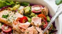 Salmon Avocado Salad Salmon Avocado Salad