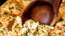 Crockpot Fiesta Ranch Cream Cheese Chicken Crockpot Fiesta Ranch Cream Cheese Chicken