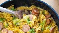 Cheesy Broccoli Sausage Pasta Skillet Cheesy Broccoli Sausage Pasta Skillet