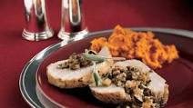 Wild Mushroom-Stuffed Pork Roast Wild Mushroom-Stuffed Pork Roast
