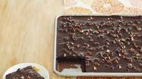 The Best Chocolate Sheet Cake. Ever. The Best Chocolate Sheet Cake. Ever.