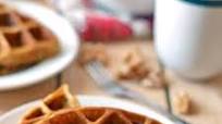 Zucchini Waffles Zucchini Waffles