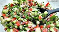 Middle Eastern Salad Shirazi Middle Eastern Salad Shirazi