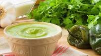 Salsa Cremosa de Chile Poblano Asado Salsa Cremosa de Chile Poblano Asado