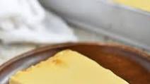 Cassava Cake with Custard Topping Cassava Cake with Custard Topping
