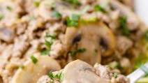 Easy (And Comforting) Keto Ground Beef Stroganoff Easy (And Comforting) Keto Ground Beef Stroganoff