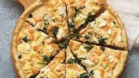 Salmon, Spinach & Feta Quiche Salmon, Spinach & Feta Quiche