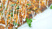 Quick & Easy Paneer Tikka Pizza Quick & Easy Paneer Tikka Pizza