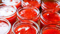 Easy Strawberry Freezer Jam Recipe Easy Strawberry Freezer Jam Recipe