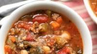 Instant Pot Italian Bean Soup • nickelplatekitchen.com Instant Pot Italian Bean Soup • nickelplatekitchen.com