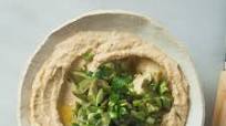 Classic Hummus with Castelvetrano Olive Tapenade Classic Hummus with Castelvetrano Olive Tapenade