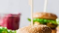Vegan Hummus Chickpea Burger Vegan Hummus Chickpea Burger