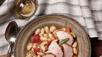 Pork Tenderloin and Cannellini Beans Pork Tenderloin and Cannellini Beans