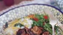 Goat in Chile Marinade, Pit-Barbecue Style Goat in Chile Marinade, Pit-Barbecue Style
