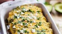 Butternut Squash & Mushroom Enchiladas with Tomatillo Sauce Butternut Squash & Mushroom Enchiladas with Tomatillo Sauce