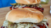 Chargrilled Pork Chop Sandwich Chargrilled Pork Chop Sandwich