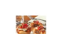 Beef Ravioli Pizza Cups with Tomato Basil Salsa Beef Ravioli Pizza Cups with Tomato Basil Salsa