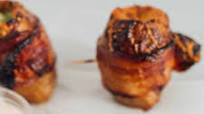 Bacon Wrapped Barbecue Volcano Potatoes Bacon Wrapped Barbecue Volcano Potatoes