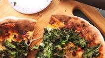 Charred Kale Pizza With Garlic Recipe Charred Kale Pizza With Garlic Recipe