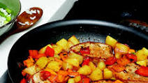 Teriyaki Pork Chops with Pineapple and Peppers Teriyaki Pork Chops with Pineapple and Peppers