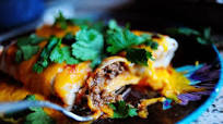 Beef and Bean Burritos Beef and Bean Burritos