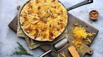 Caramelised Onion & Bacon, Potato Bake Caramelised Onion & Bacon, Potato Bake