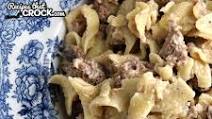 Crock Pot Hamburger Stroganoff Crock Pot Hamburger Stroganoff
