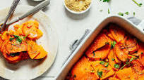 Herbed Sweet Potato and Butternut Squash Bake Herbed Sweet Potato and Butternut Squash Bake